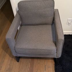 Grey Arm Chair
