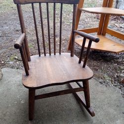 Antique Childs Rocking Chair 