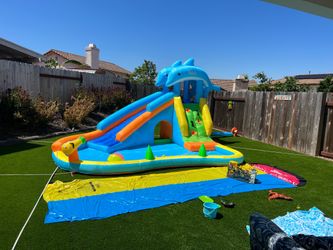 Backyard water park