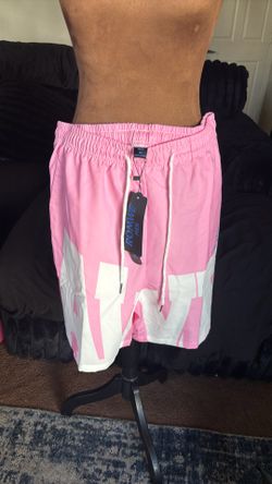 Romwe Men, Pink Shorts, Size M