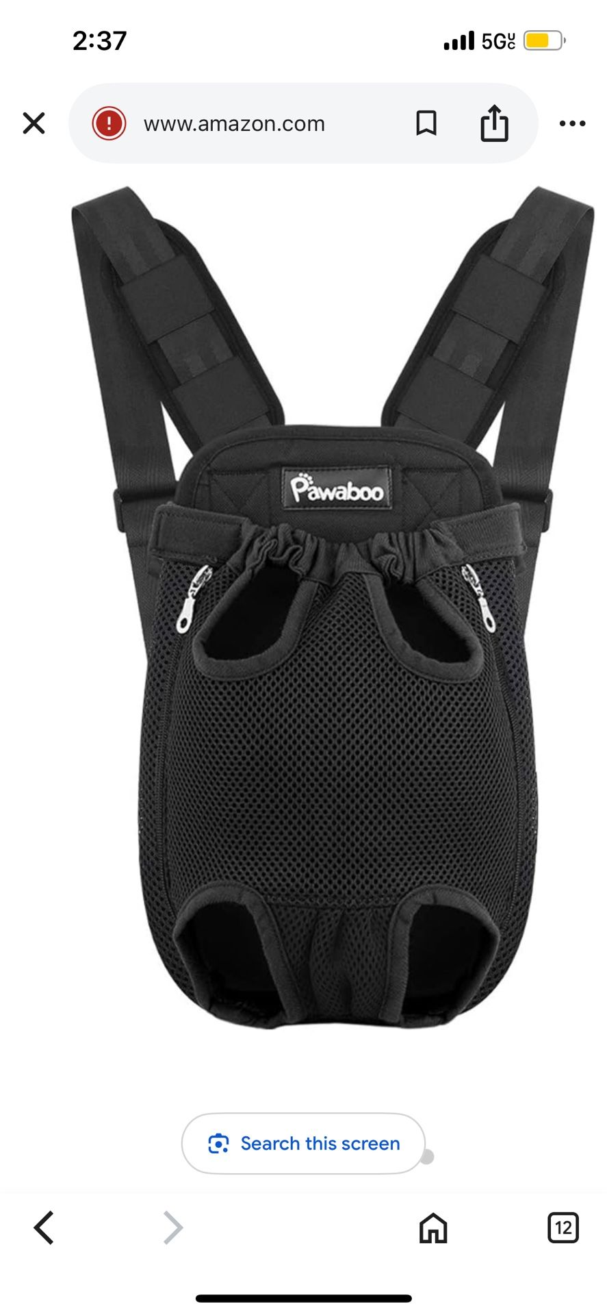 Pawaboo Pet Carrier