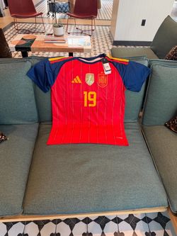 Spain National Team #19 Soccer Jersey