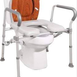 Raised Toliet Seat With Handles 