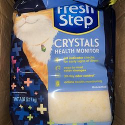 Fresh Step Crystals Health Monitoring Cat Litter, 7 lbs.