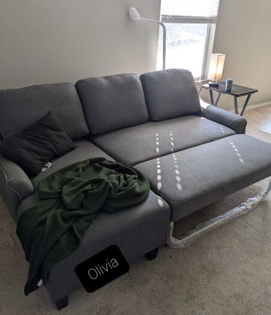 [OM] 🟪 Only $45 initial then take it home 🏡 Brand new// Jarreau Sofa Sleeper 