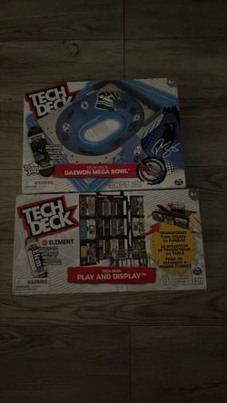 Tech deck skateparks