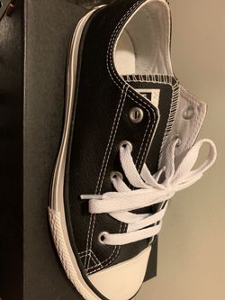 Leather Converse