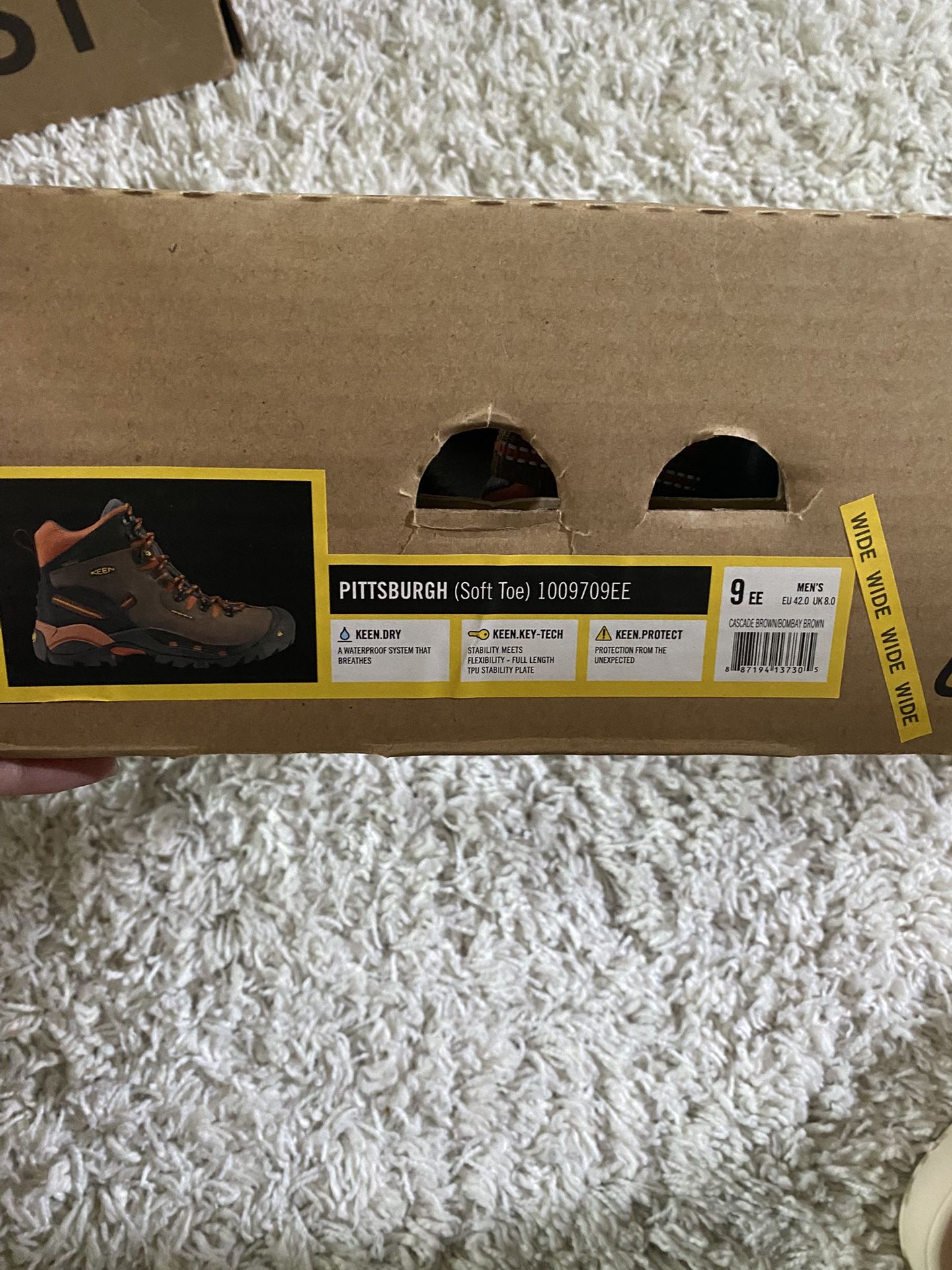 Keen Pittsburgh Soft Toe 9EE
