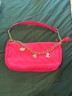 Juicy couture purse, hot pink