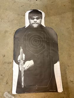 Drill Shooting Target Paper Pack