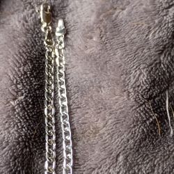 Sterling silver Miami Cuban link bracelet 