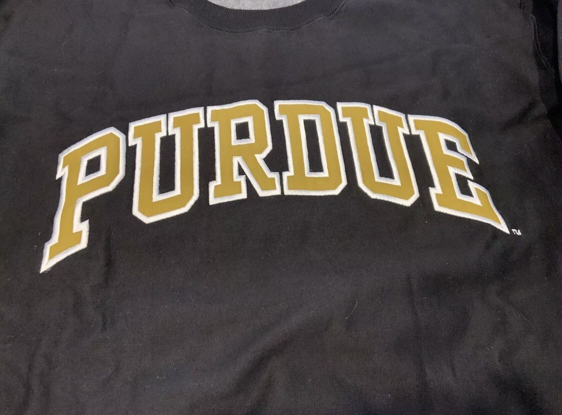 Vtg Purdue University XL Heavyweight Crewneck Boilermaker Steve & Barry’s