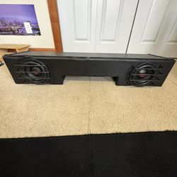 Underseat 8β subwoofer truck box ported w/ DD Audio 508e