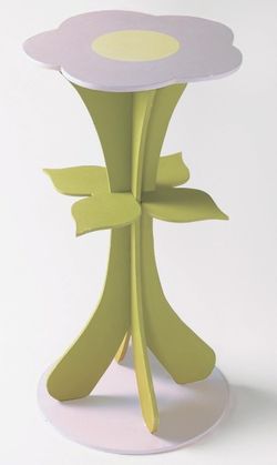 LOW PRICE MOVING- FLOWER SIDE TABLE GREAT FOR NURSERY