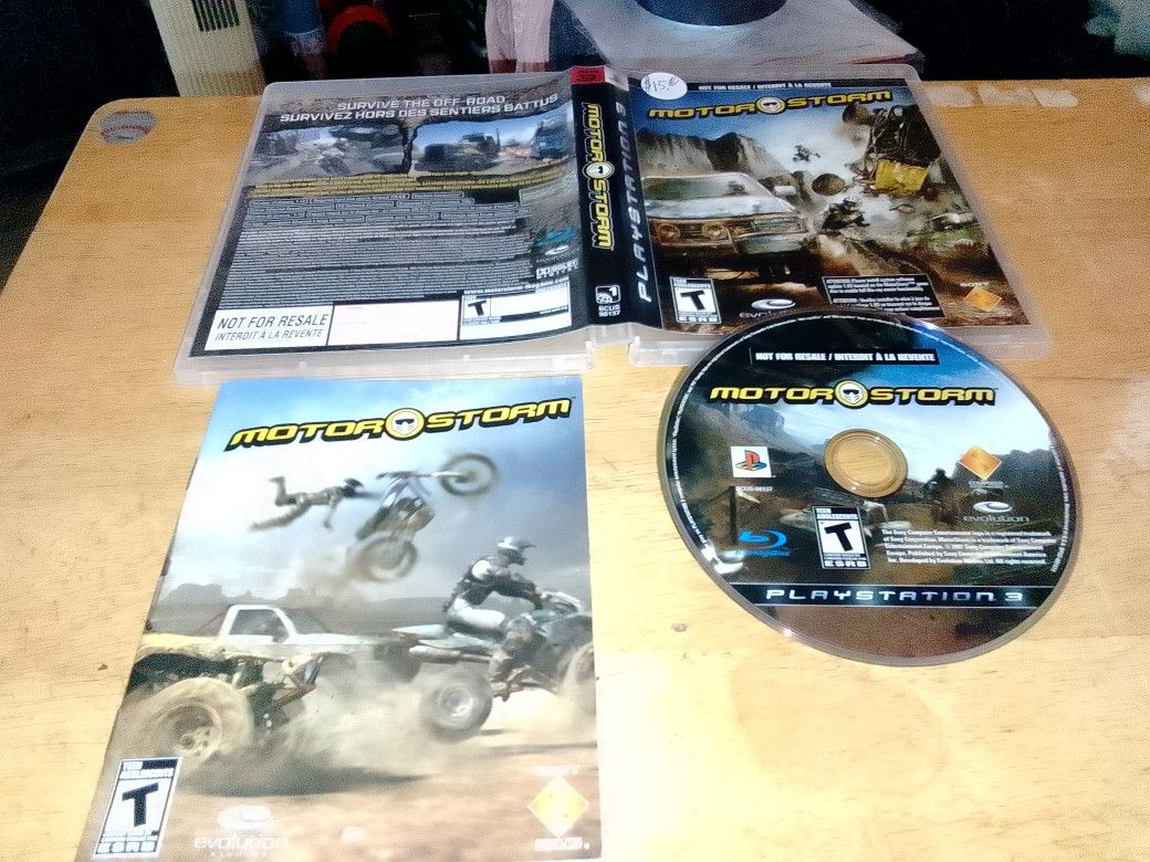 PS3 Game Motor Storm