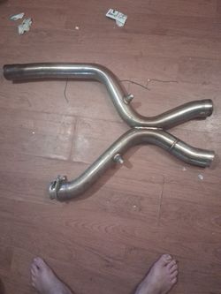 X exhaust pipe