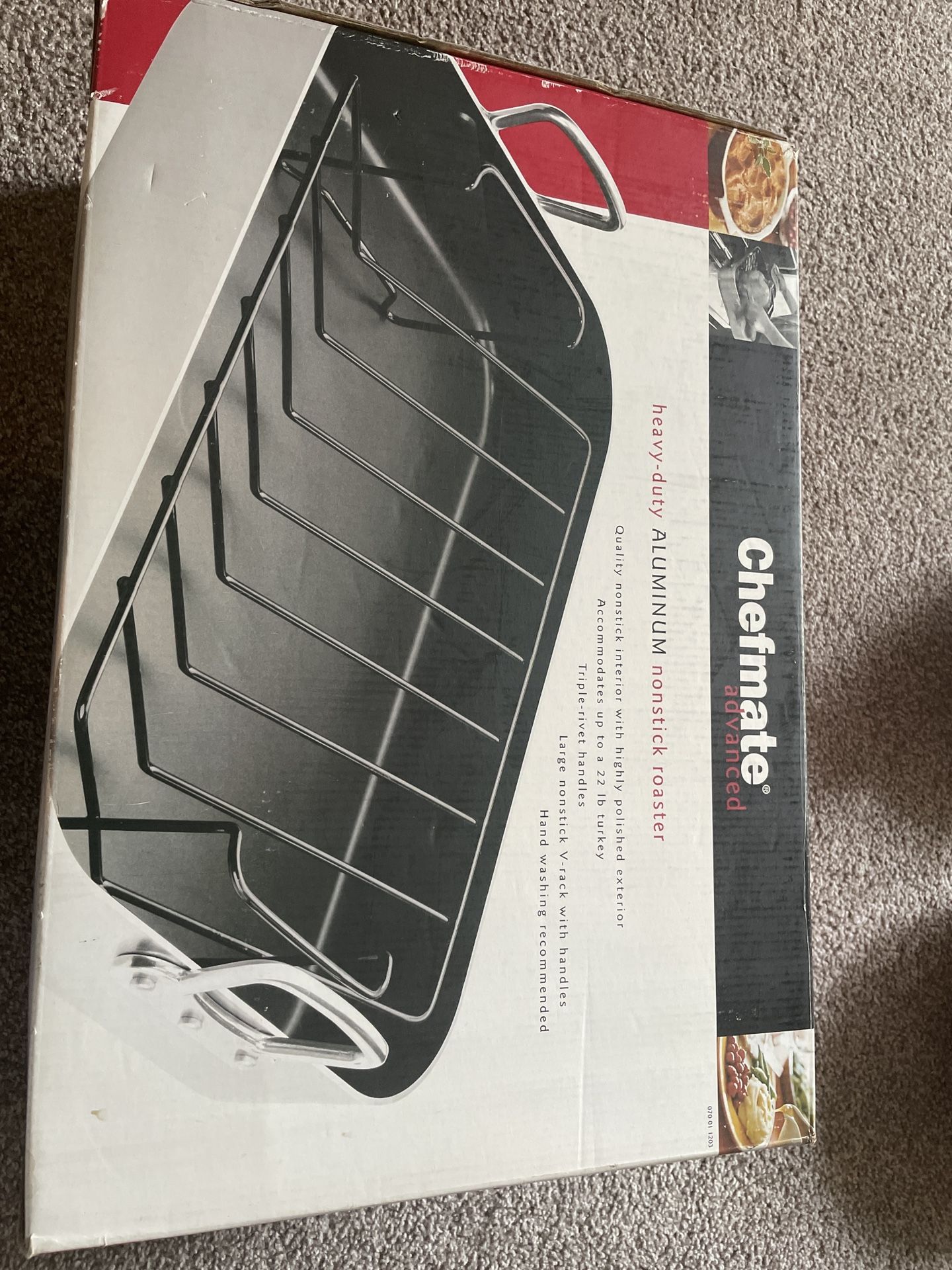 βNEW Chefmate Nonstick Roaster