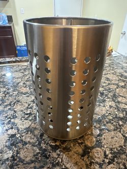 stainless steel utensil holder and Spoon Rest