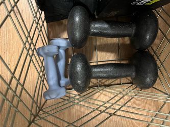Mixed Dumbbell Set – Cast Iron and Vinyl