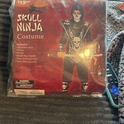 Skull Ninja Costume 