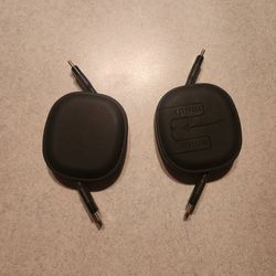 Retractable USB C PD 60W Charger - Fast Charging - 4ft - Pack of 2