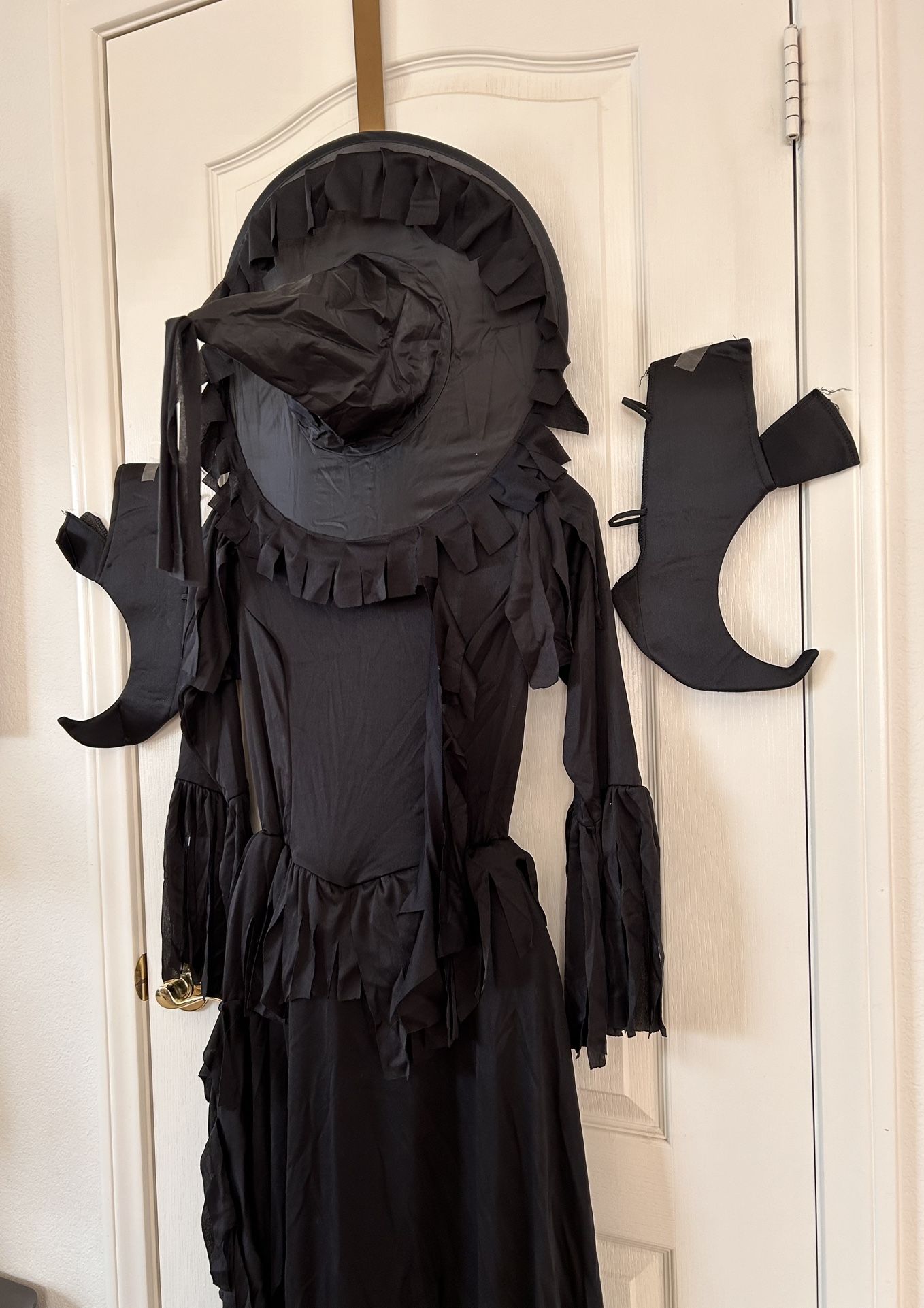 4pcs Adult / Junior Wicked - Witch Halloween Costume.
