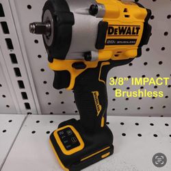 Dewalt New  3/8” Impact Wrench Brushless- No Battery 
