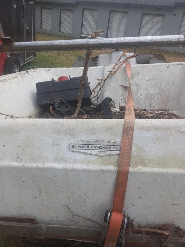 Golf Cart And Trailer