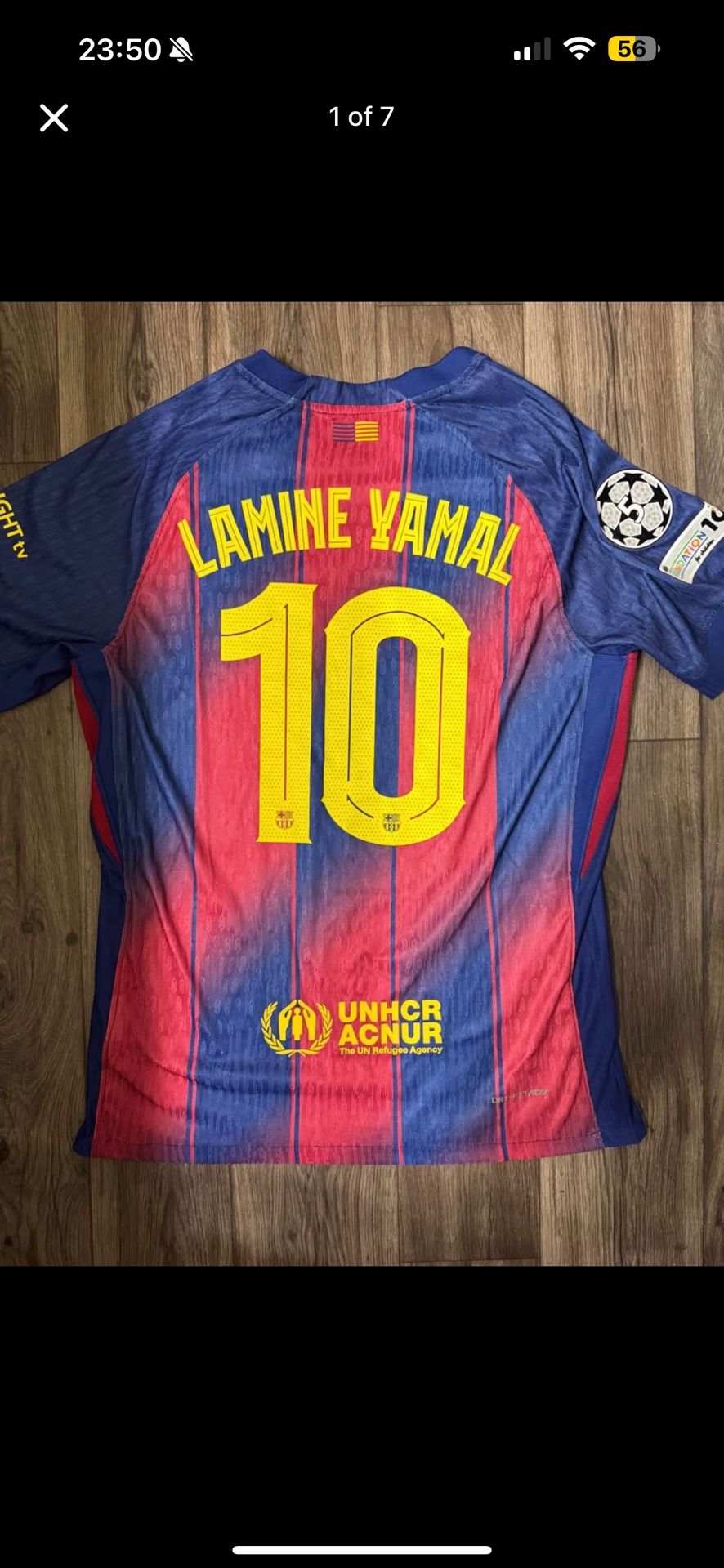 Barcelona 25/26 2XL - player version - home jersey