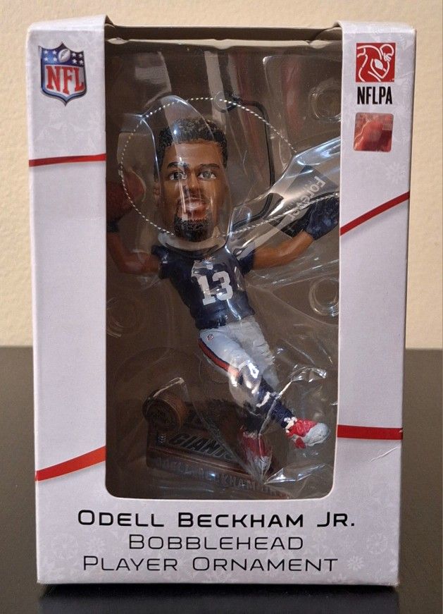 ODELL BECKHAM JR. BOBBLEHEAD PLAYER ORNAMENT - LIMITED EDITION