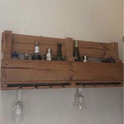 Rustic Wine Rack