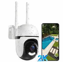 2K Outdoor WiFi Security Camera
