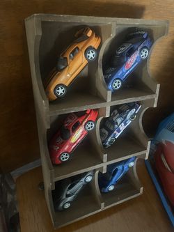 Mini Sports Car Set With Stand 