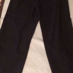 Boys black dress pants