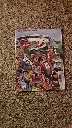 1988 vintage College Football Magazine Collectible