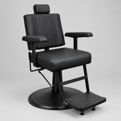 KINGSLEY Barber Chair - Matte Black