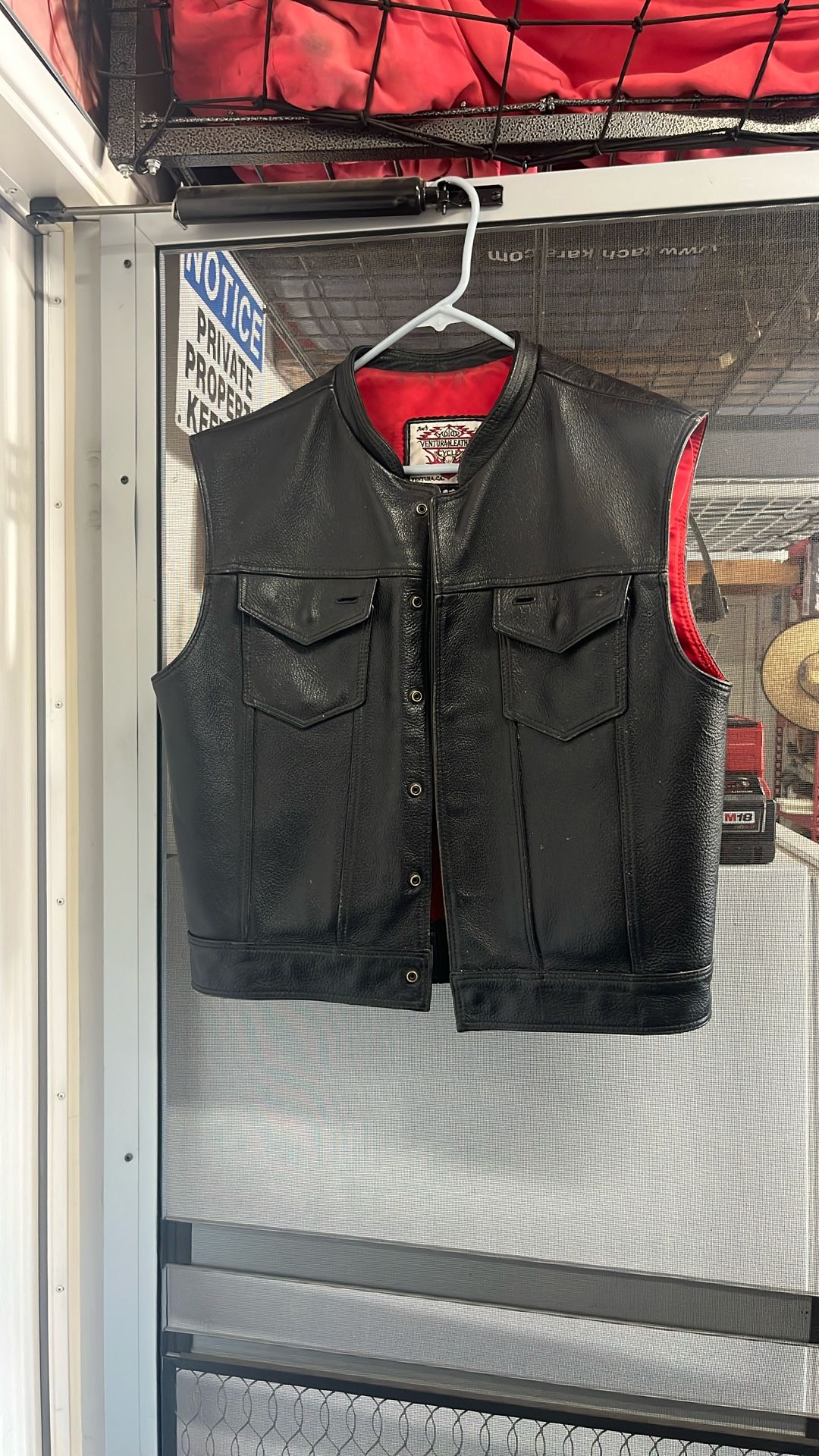 Leather Vest