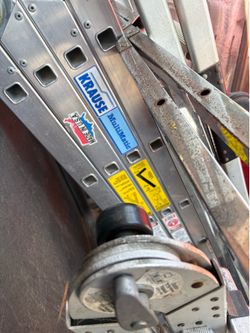 Krause multi purpose folding ladder