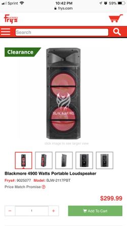 Blackmore speaker 4900 Watts