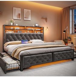 Brand New Bed Queen size With Storage