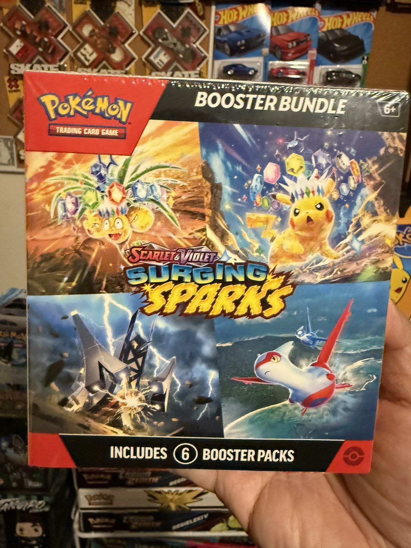 Surging sparks booster bundle new