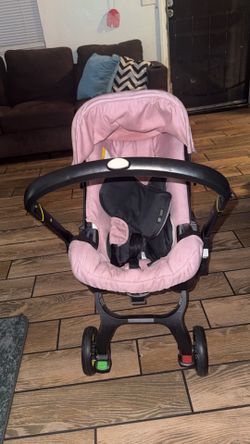 Pink stroller/car seat
