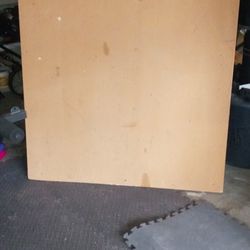 9 Pieces Of MDF Floor Underlayment
