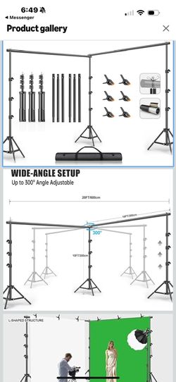 Backdrop Stand 10x20 Ft