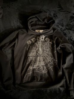 Black Phantom Sp5der Hoodie
