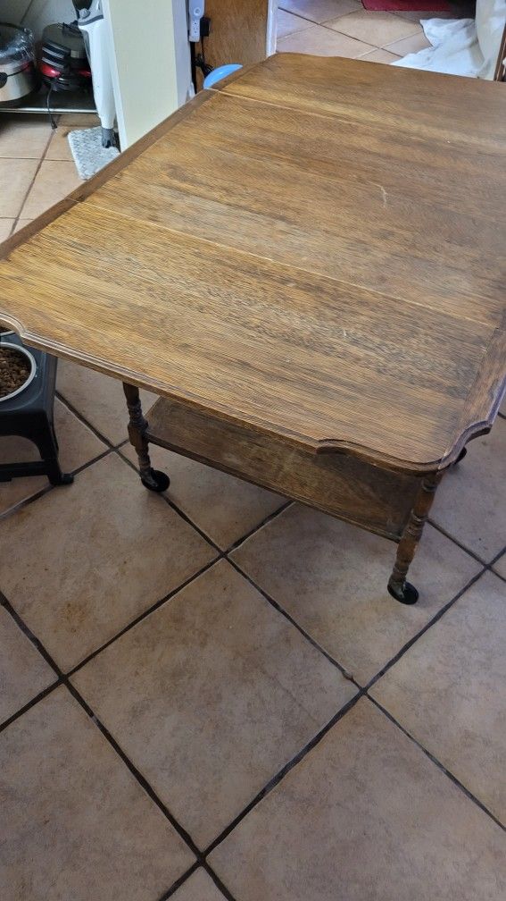 ROLLING Wooden  Table