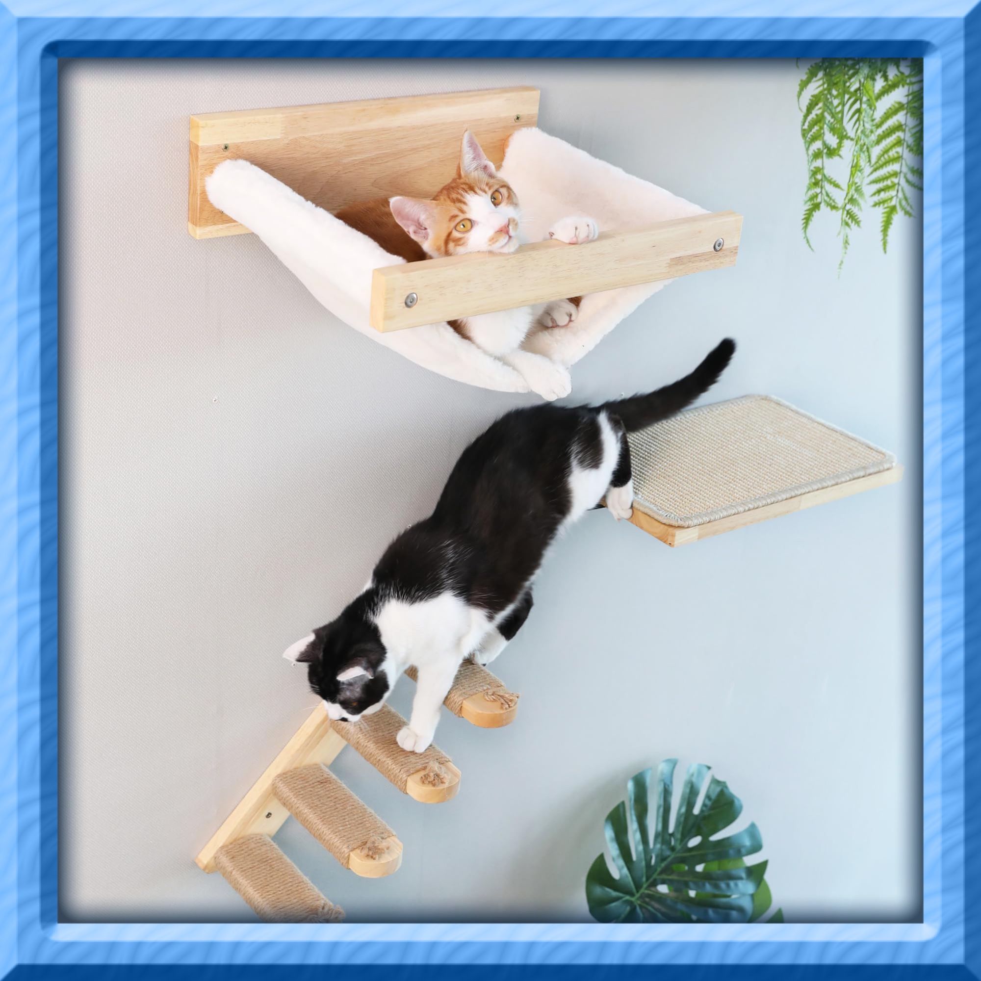 FUKUMARU CAT WALL FURNITURE(NEW) $40