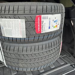 Brand New  Tires  2 - 21 Inch Verdstein