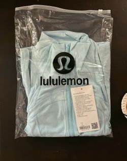 Lululemon Light Blue Full Zip Jacket Size 4