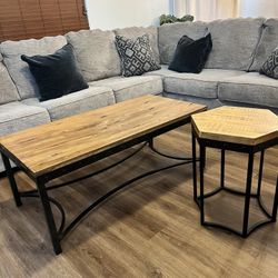 SET - Coffee Table & End Table 